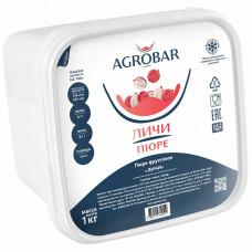 Пюре Агробар Личи 1 кг. (1 шт) Пюре Агробар Личи 1 кг. (1 шт)